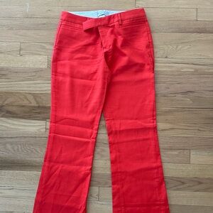 GAP Bold Red Modern Boot Pants